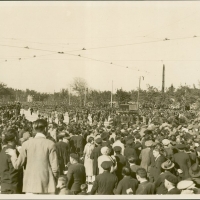 AUTOR DESCONOCIDO. Traslado del féretro de Blasco Ibáñez por las calles de Valencia. 1933. ES.462508.ADPV/Fondo Fotográfico, nº 08899AUTOR DESCONOCIDO. Traslado del féretro de Blasco Ibáñez por las calles de Valencia. 1933. ES.462508.ADPV/Fondo Fotográfico, nº 08899