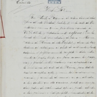Instancia de José Iturbi Báguena solicitando una pensión para perfeccionar en el extranjero sus estudios musicales. Archivo General y Fotográfico de la Diputación de Valencia. E.8.2 caja 17, expediente 4.