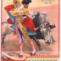 Cartell taurí de la Fira de Juliol del 1916. ADPV. Cartells taurins 3/65, imatge núm. 3692