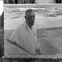 ANTONIO GARCÍA. "Autoretrat", pintura de Joaquim Sorolla Bastida. S.L. 1900. ES.462508.ADPV / Col·lecció Boldún, imatge nº 07417