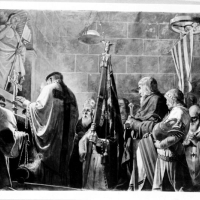 ENRIQUE CARDONA.  Pintura mural de la iglesia de San Bartolomé de Valencia, por José Santiago Garnelo Alda. Valencia. 1925. ES.462508.ADPV/Colección Cardona, imagen nº 00606