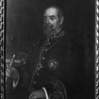 FRANCISCO SANCHIS MUÑOZ Pintura al óleo del retrato de José Martínez Aloy, presidente de la Diputación de Valencia. Pintura al óleo del retrato de José Martínez Aloy, presidente de la Diputación de Valenciaalencia. 1960. ES.462508.ADPV/Colección Sanchis, imagen nº  02261