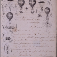 Carta de Luis Bordas a Manuel Calvo el 30 de abril de 1859 sobre disponibilidad de la Plaza de Toros de Valencia. 1859. ES.462508.ADPV/Carteles de circo/ IX. 1 caja 18, legajo 72