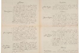 Dictamen acerca de los personajes que deben formar parte del panteón de varones ilustres valencianos. Valencia. 1869. ES.462508.ADPV/ Diputación. E.8.2. Caja6, exp 5